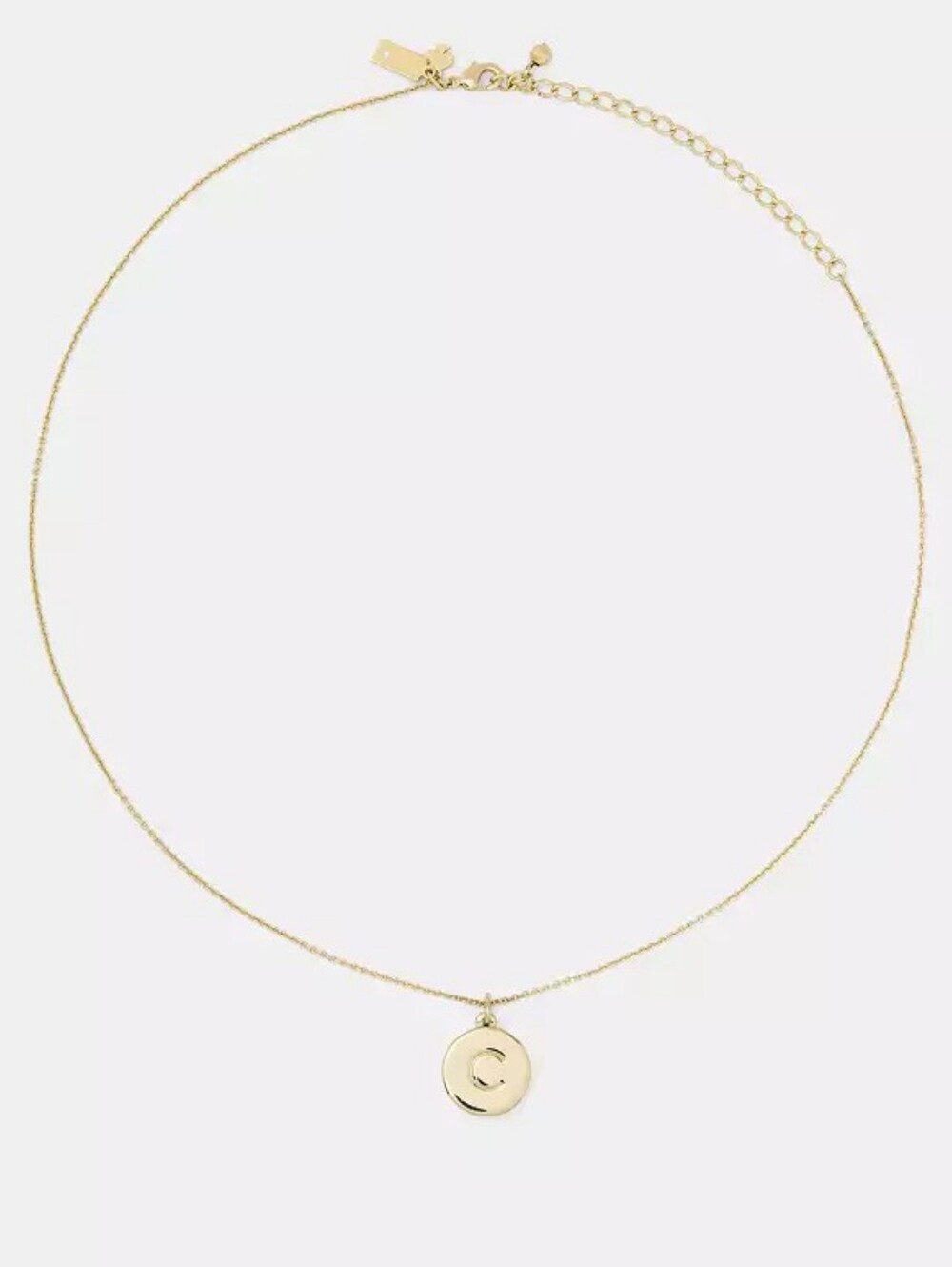 Kate Spade New York Gold Initial C Pendant Necklace - Picture 4 of 11